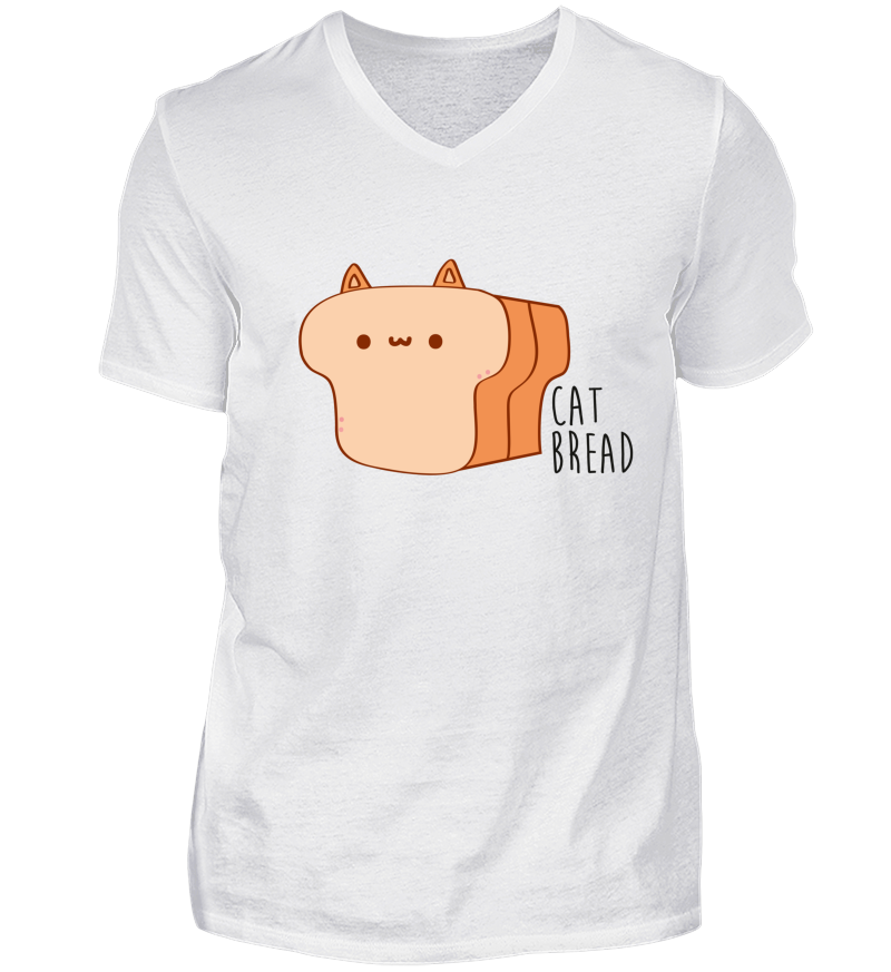 Men T-shirt with V-Neck