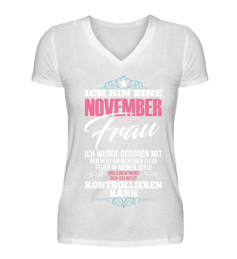 Women T-shirt with V-Neck