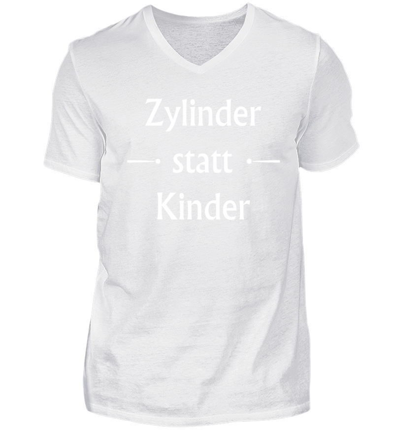 Men T-shirt with V-Neck