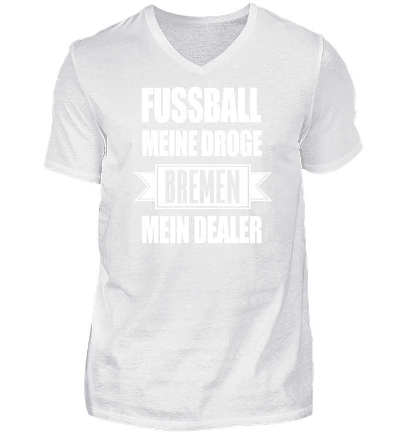 Men T-shirt with V-Neck