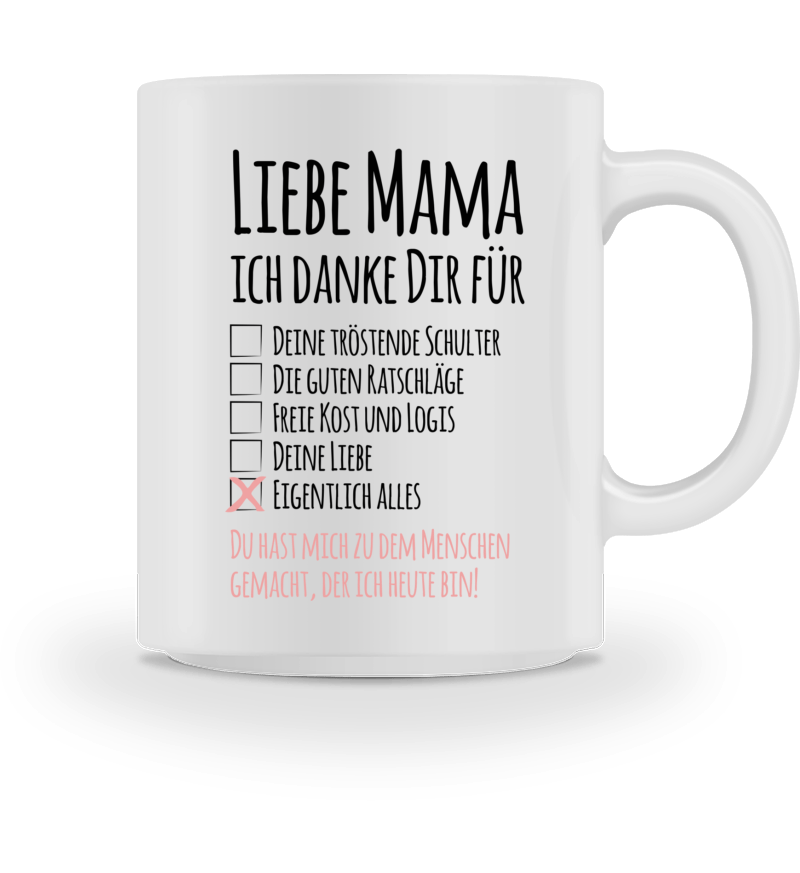 White Coffee Mug