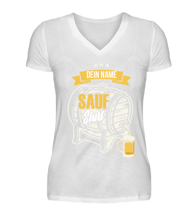 Women T-shirt with V-Neck