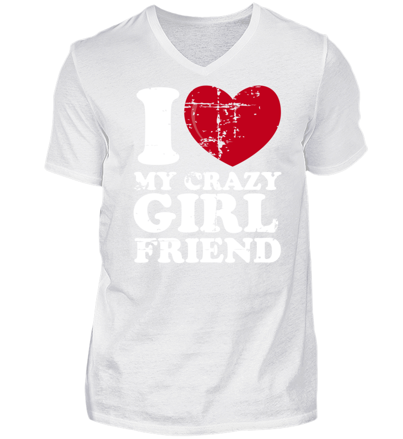 Men T-shirt with V-Neck