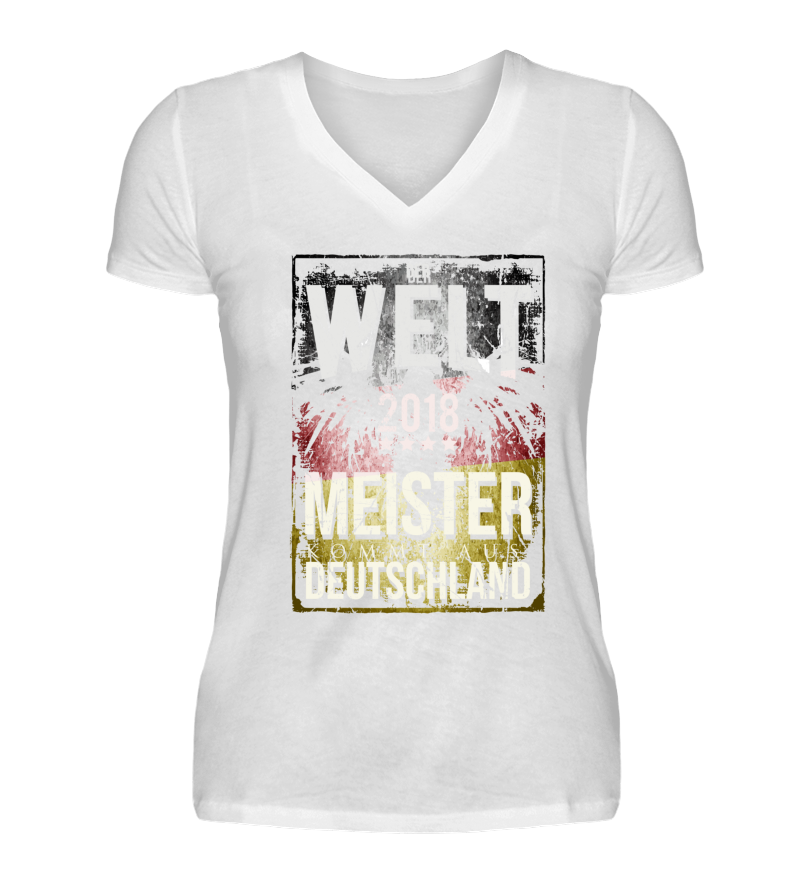 Women T-shirt with V-Neck