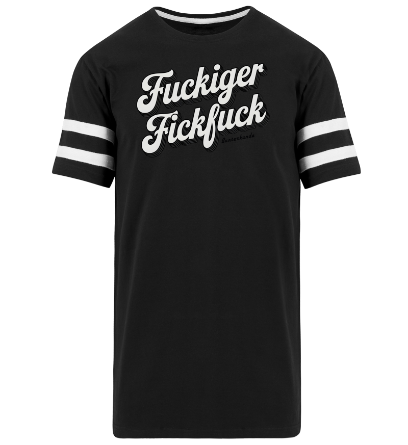 Men Long T-shirt with Stripes