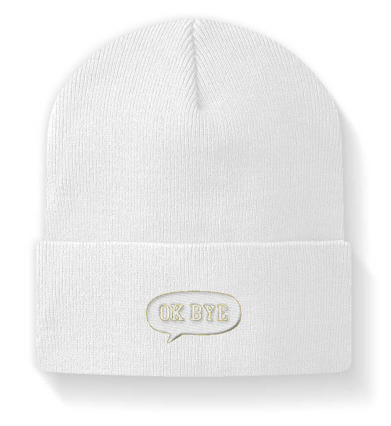 Beanie with Embroidery