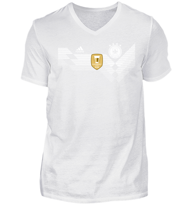 Men T-shirt with V-Neck