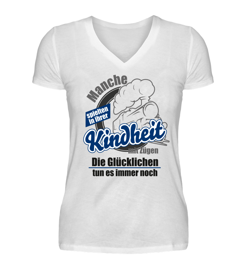Women T-shirt with V-Neck