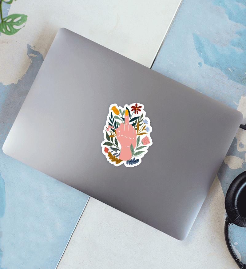 Sticker (10 x 10 cm) 2