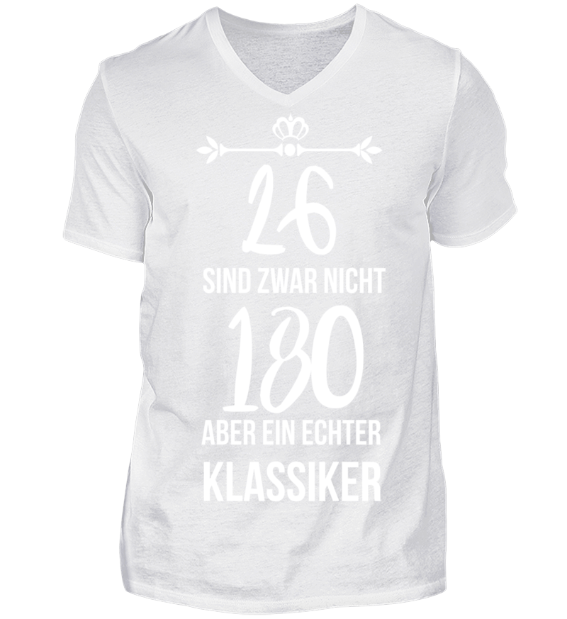 Men T-shirt with V-Neck
