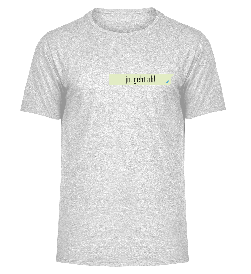 Men Melange T-shirt