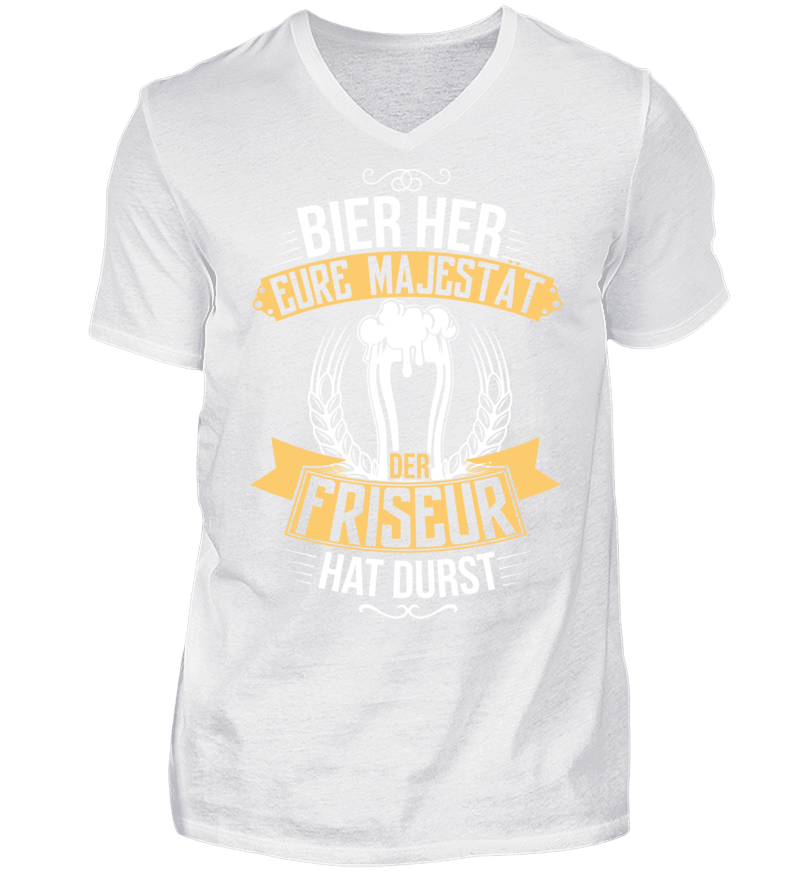 Men T-shirt with V-Neck