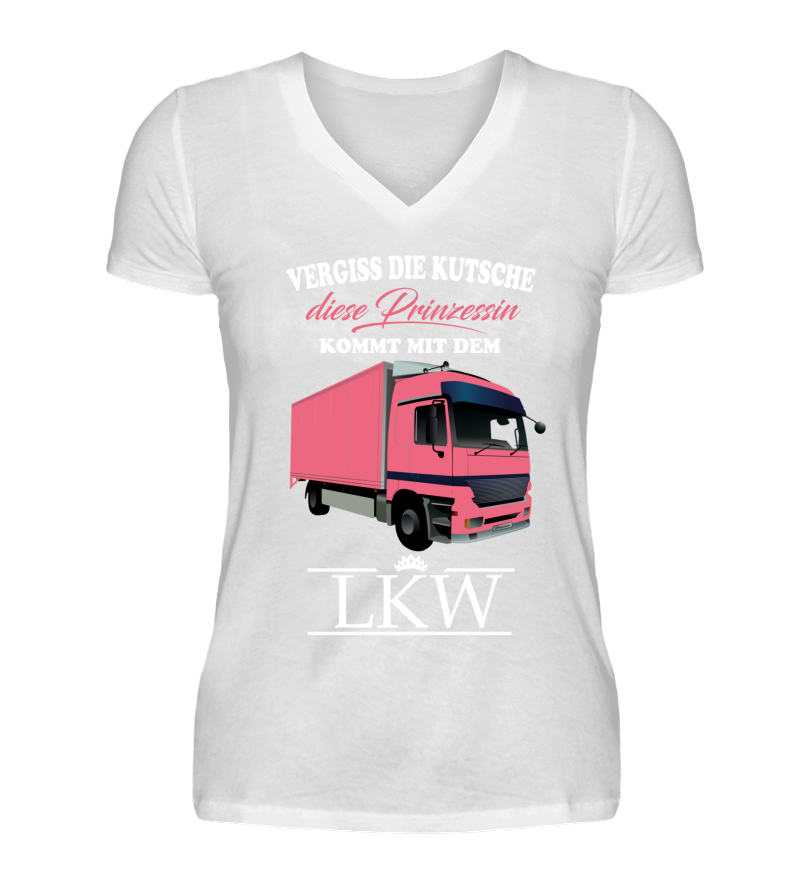 Women T-shirt with V-Neck