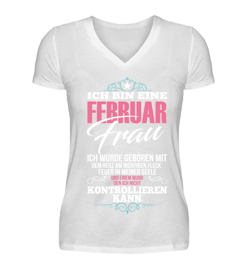 Women T-shirt with V-Neck