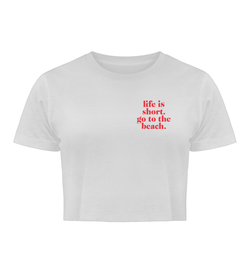 Ladies Organic Crop Top
