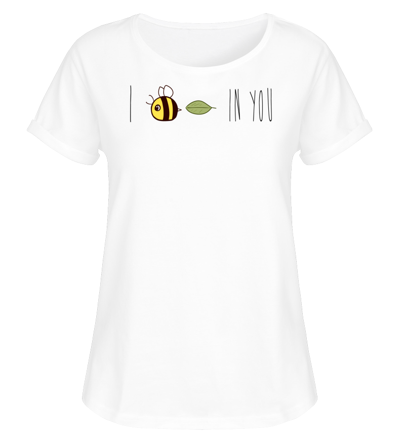 Women Rolled Sleeve T-shirt 
