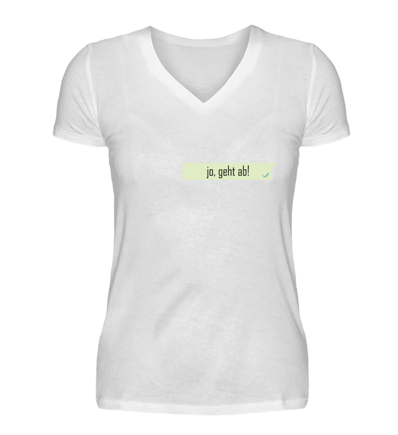 Women T-shirt with V-Neck