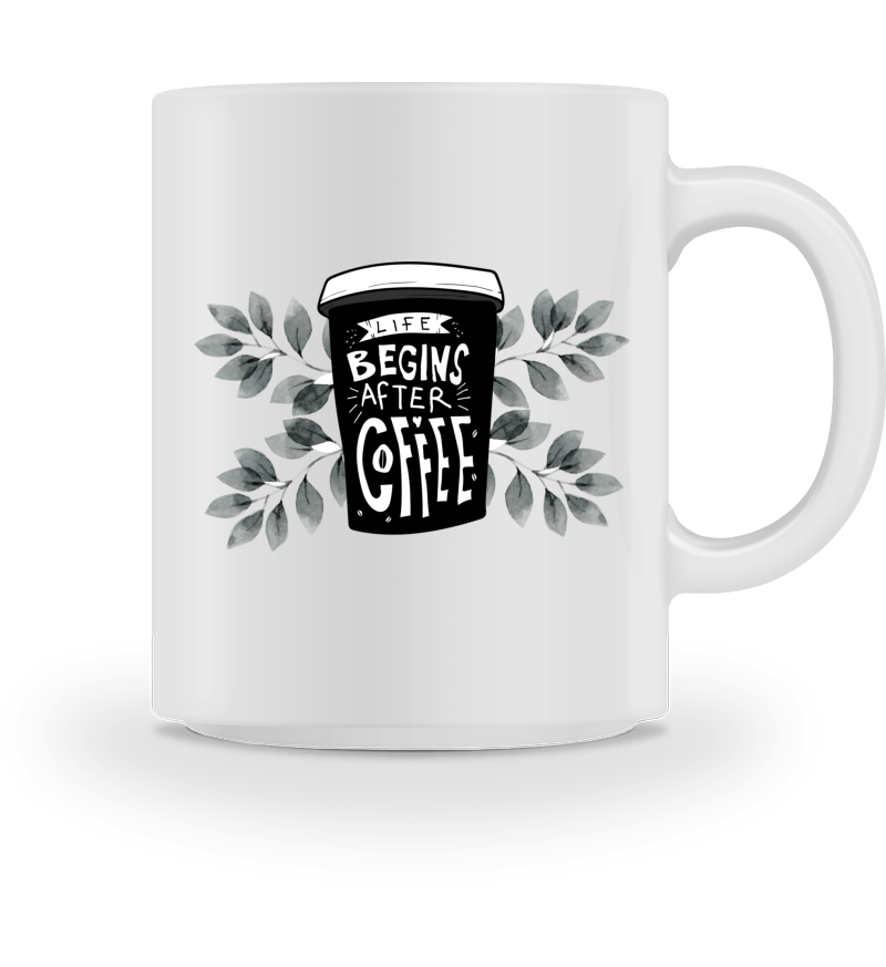 White Coffee Mug 2