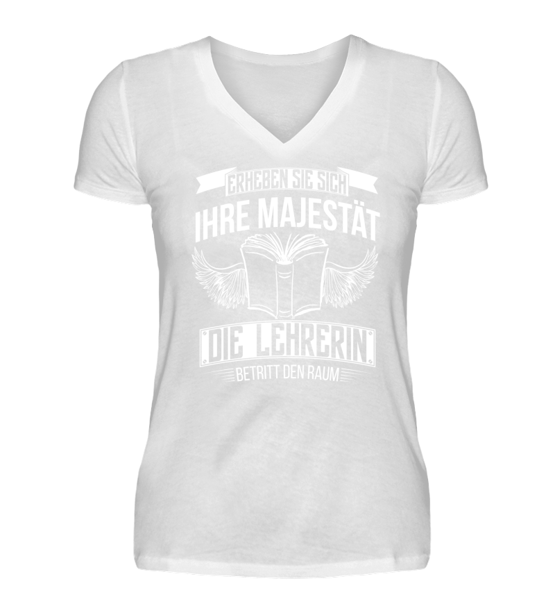 Women T-shirt with V-Neck