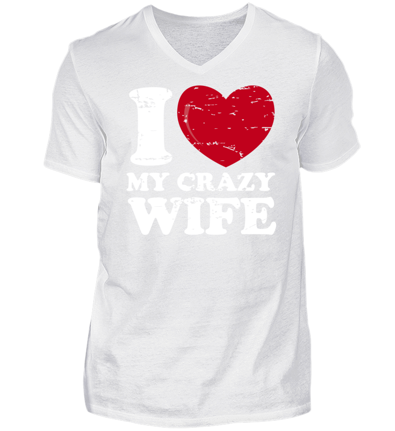 Men T-shirt with V-Neck