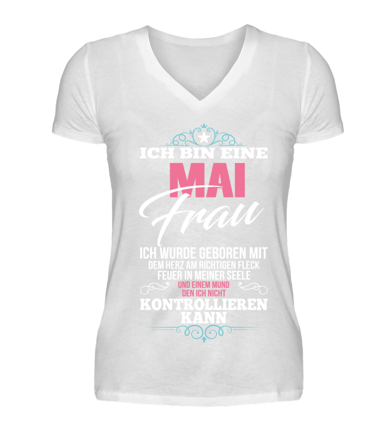 Women T-shirt with V-Neck