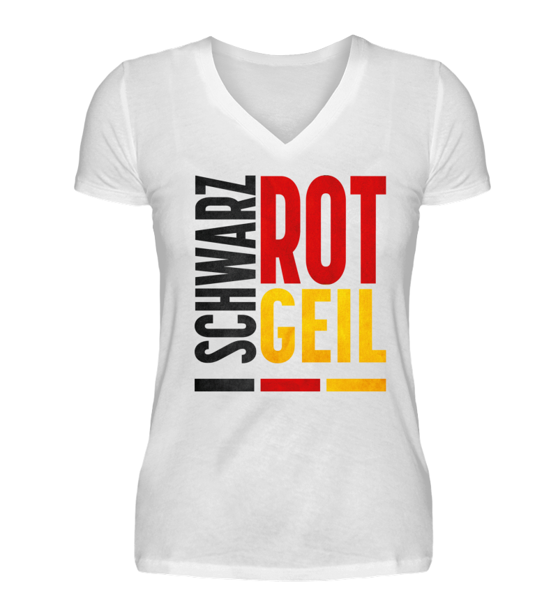 Women T-shirt with V-Neck