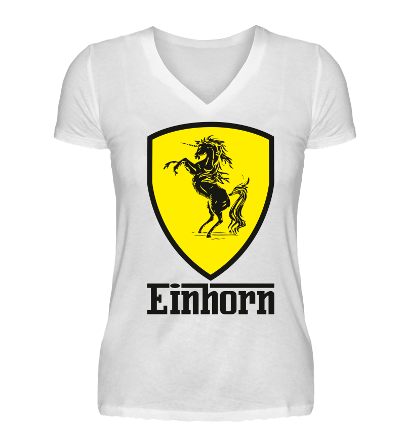 Women T-shirt with V-Neck