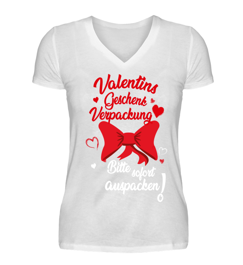 Women T-shirt with V-Neck