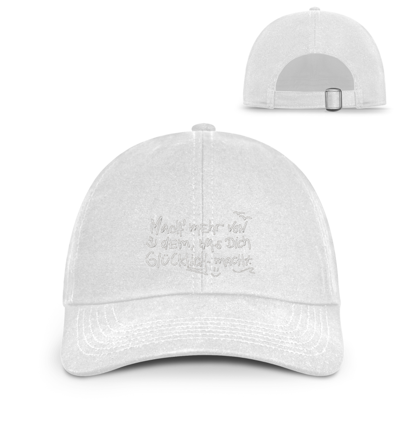 Organic Baseball Cap with Embroidery
