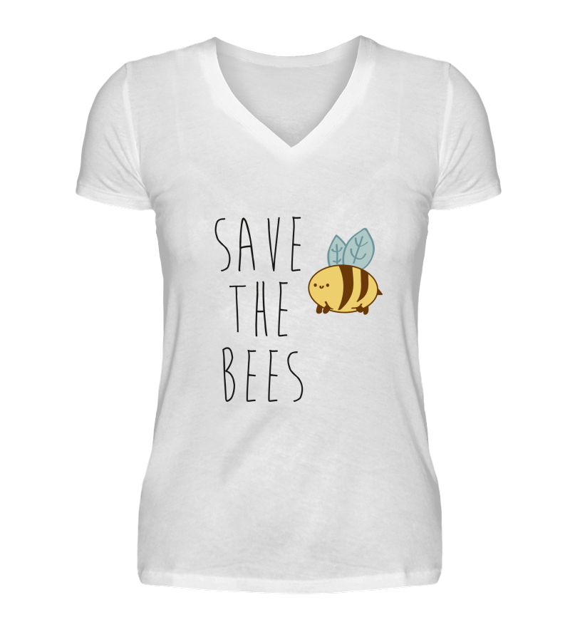 Women T-shirt with V-Neck