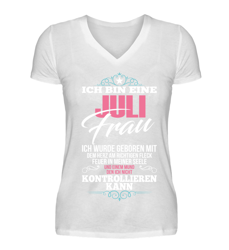 Women T-shirt with V-Neck