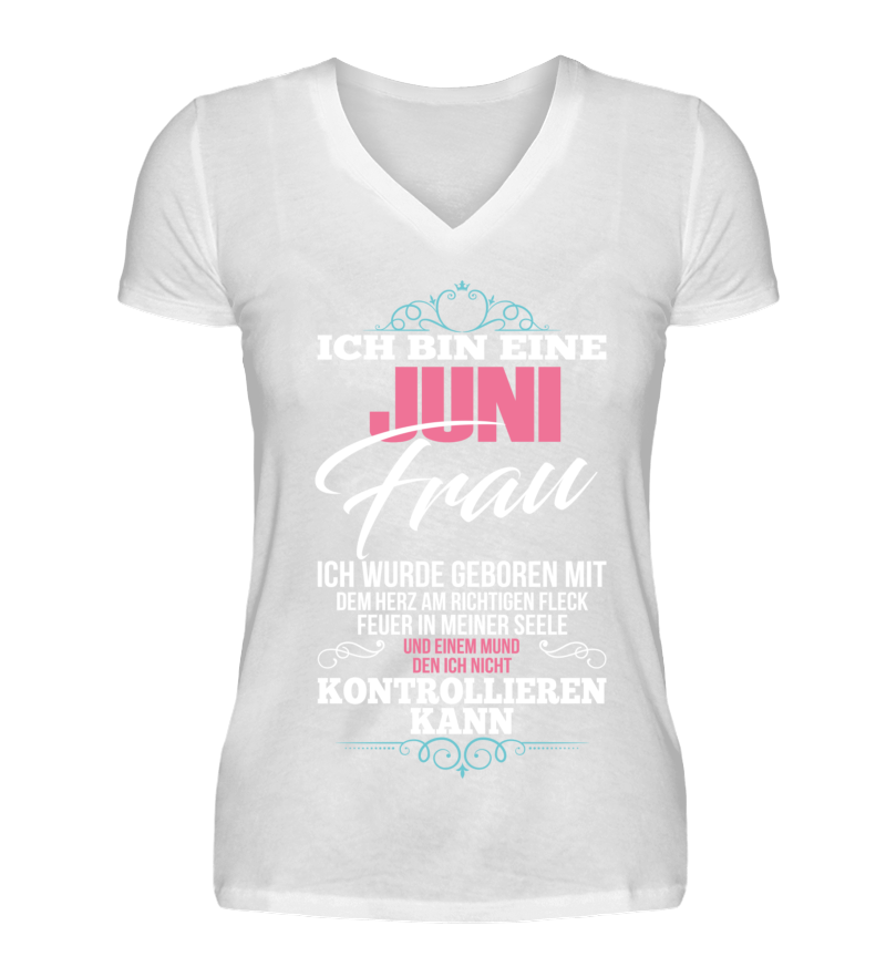 Women T-shirt with V-Neck