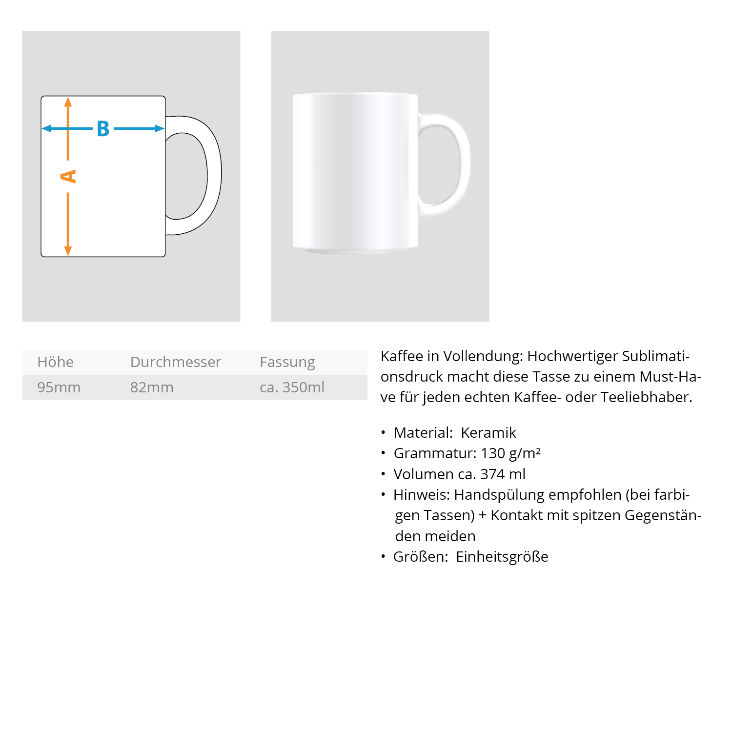 White Coffee Mug 3
