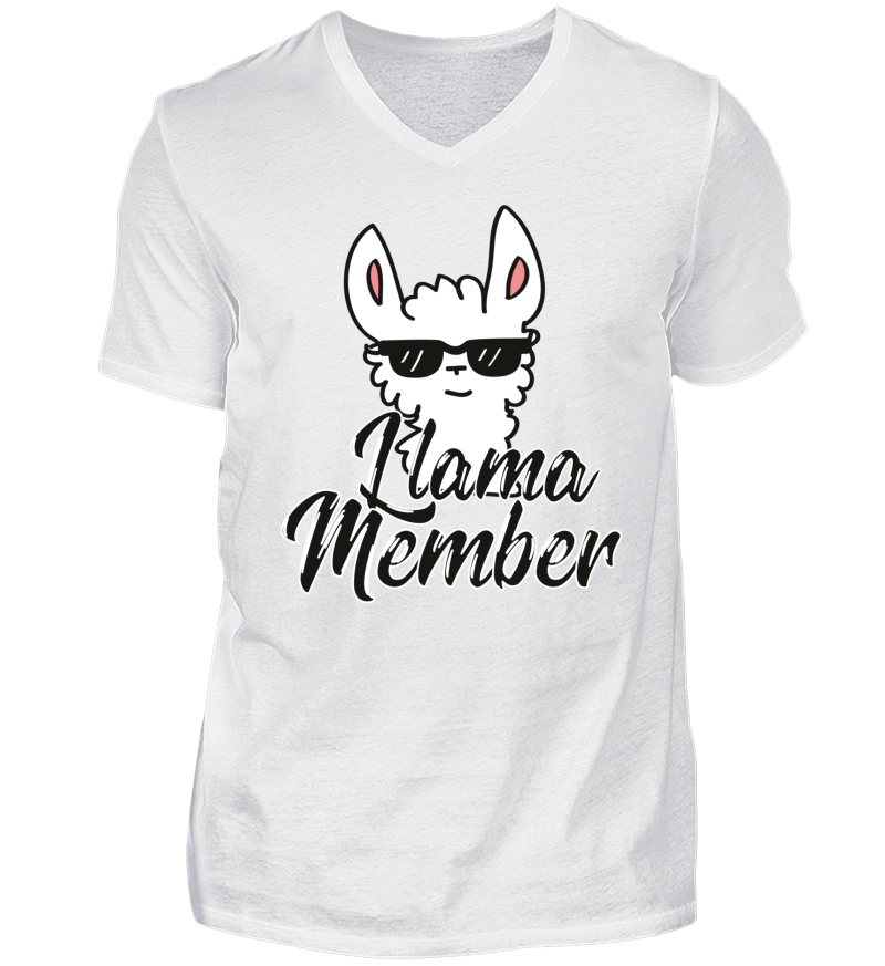 Men T-shirt with V-Neck