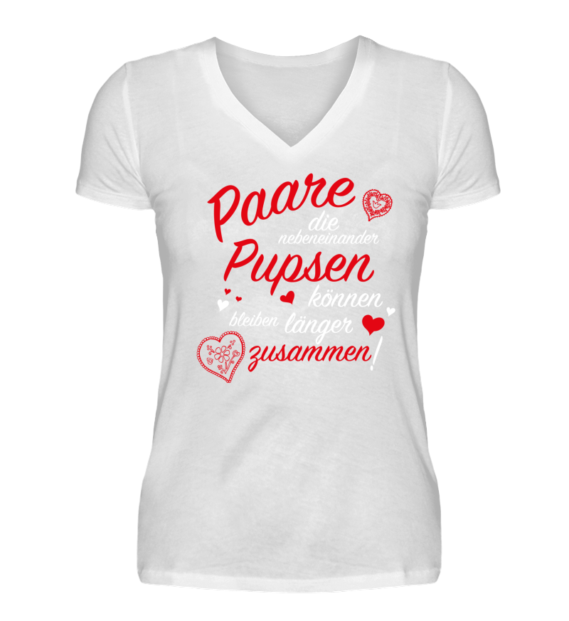 Women T-shirt with V-Neck