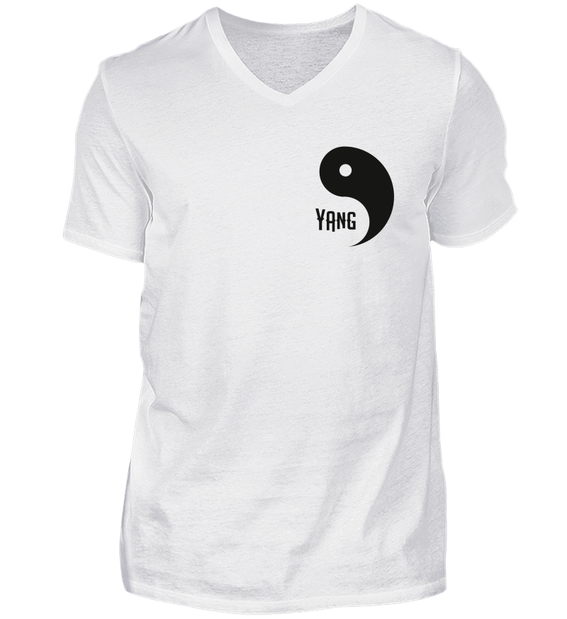 Men T-shirt with V-Neck