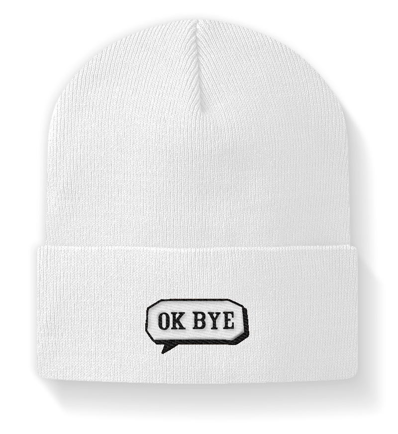 Beanie with Embroidery