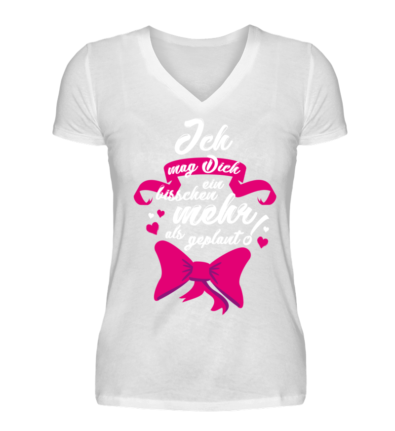 Women T-shirt with V-Neck