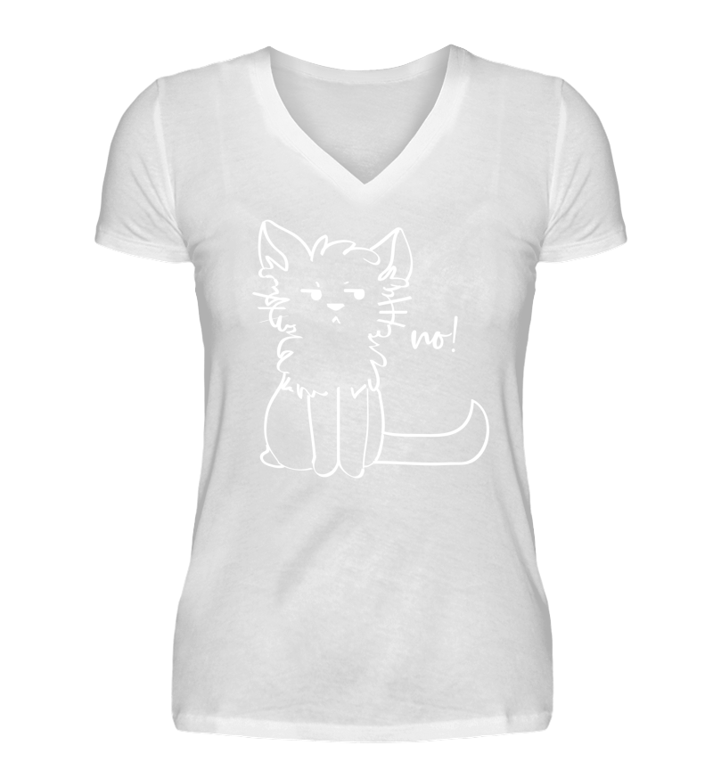 Women T-shirt with V-Neck