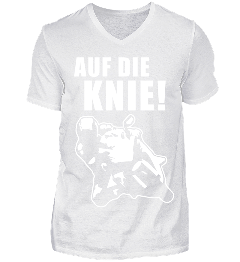 Men T-shirt with V-Neck