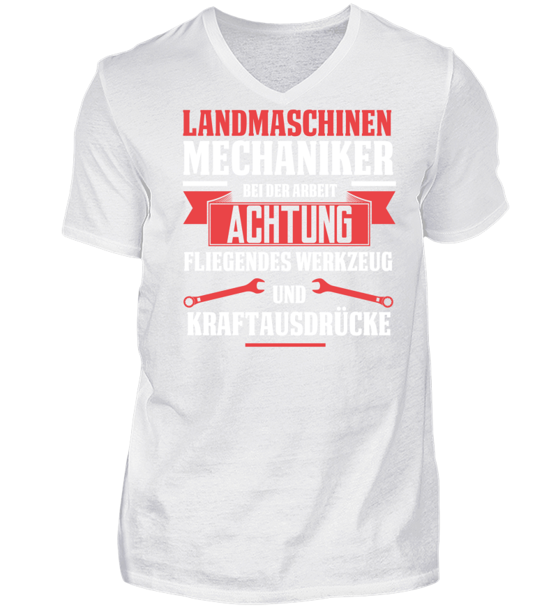 Men T-shirt with V-Neck