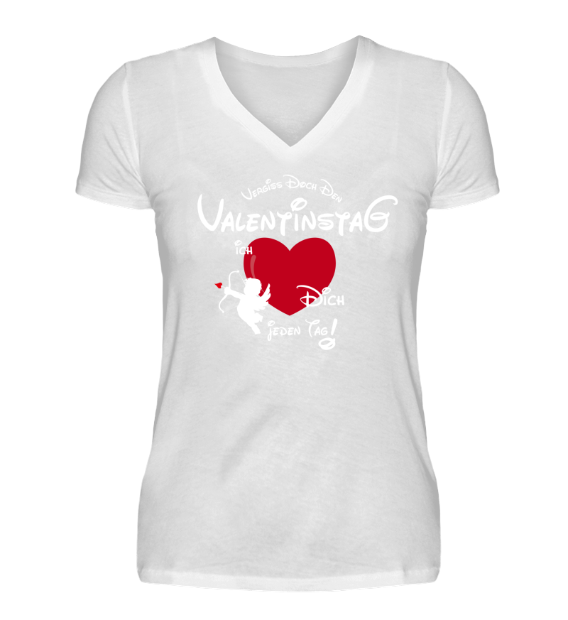 Women T-shirt with V-Neck